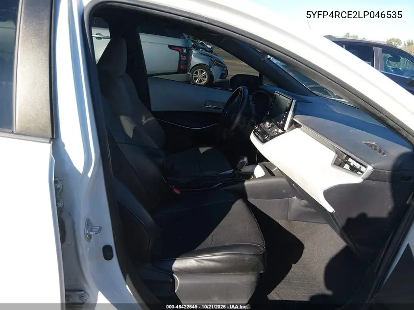 2020 TOYOTA COROLLA VIN 5YFP4RCE2LP046535 — фото 5