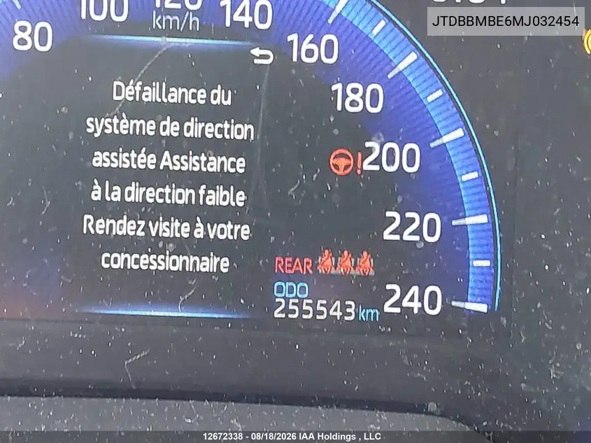 2021 TOYOTA COROLLA VIN JTDBBMBE6MJ032454 — фото 16