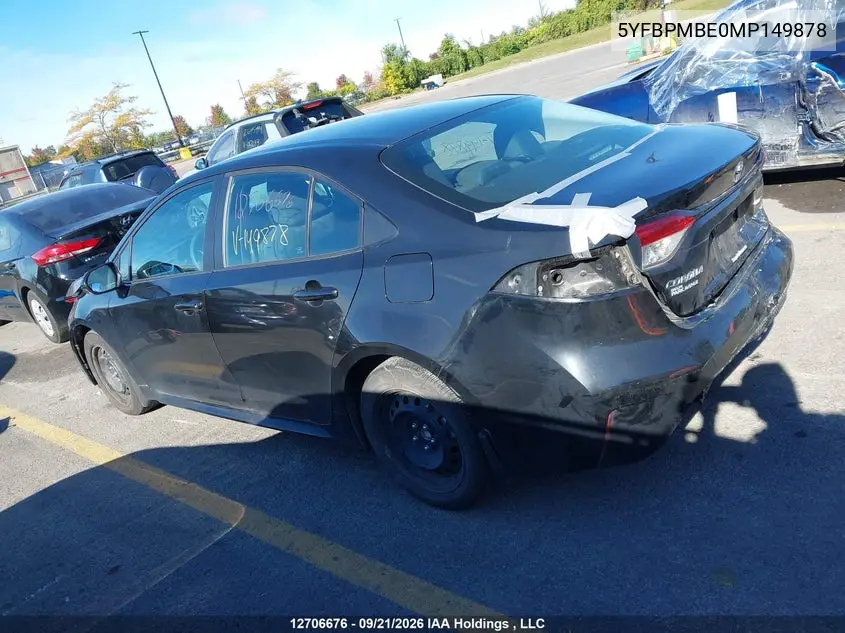 2021 TOYOTA COROLLA VIN 5YFBPMBE0MP149878 — фото 15