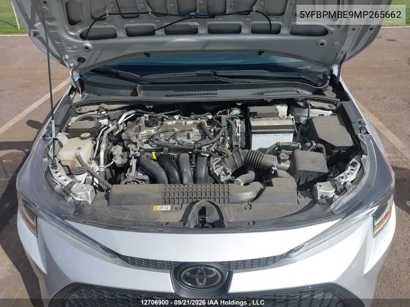 2021 TOYOTA COROLLA VIN 5YFBPMBE9MP265662 — фото 10