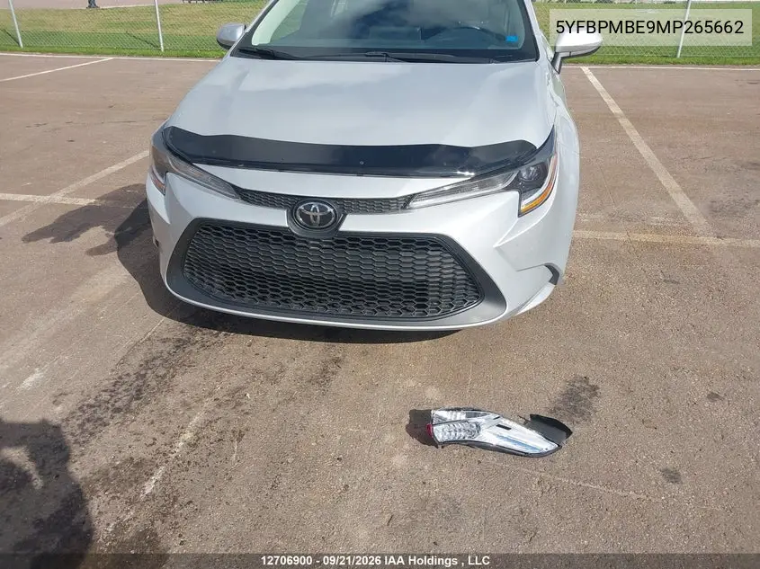 2021 TOYOTA COROLLA VIN 5YFBPMBE9MP265662 — фото 12