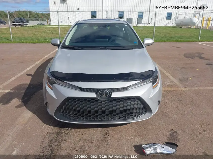 2021 TOYOTA COROLLA VIN 5YFBPMBE9MP265662 — фото 13