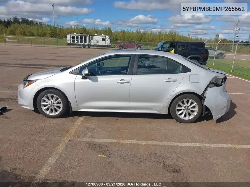 2021 TOYOTA COROLLA VIN 5YFBPMBE9MP265662 — фото 15