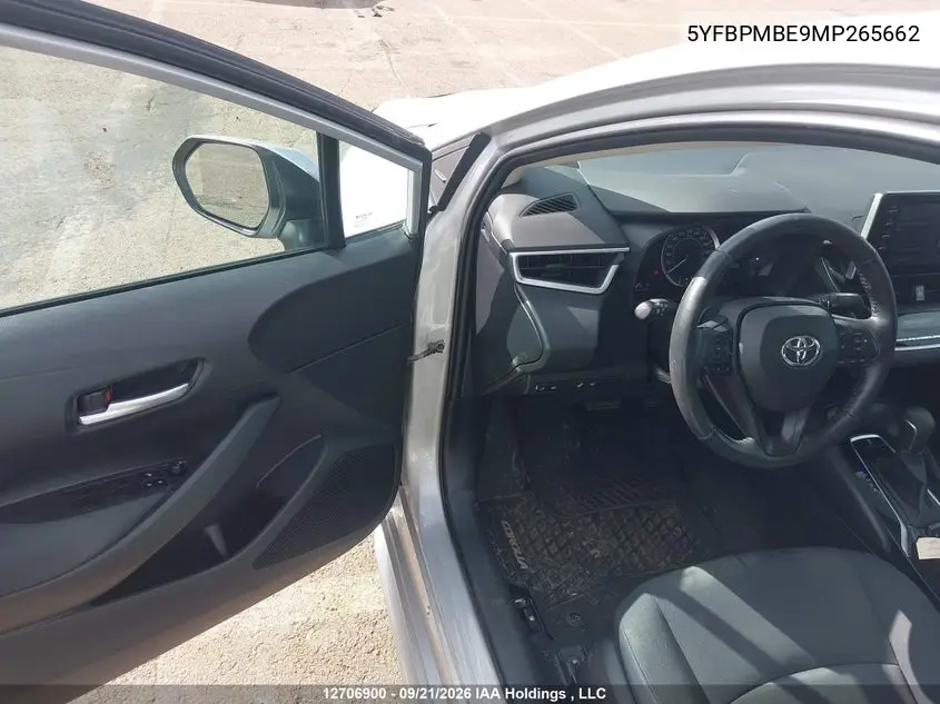 2021 TOYOTA COROLLA VIN 5YFBPMBE9MP265662 — фото 21