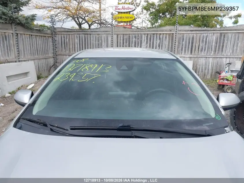 2021 TOYOTA COROLLA VIN 5YFBPMBE6MP239357 — фото 18