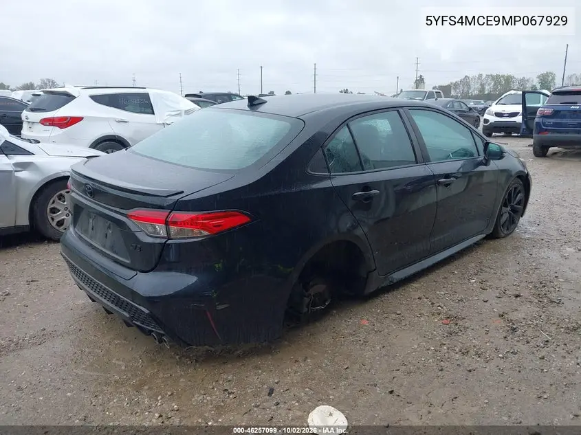2021 TOYOTA COROLLA VIN 5YFS4MCE9MP067929 — фото 4