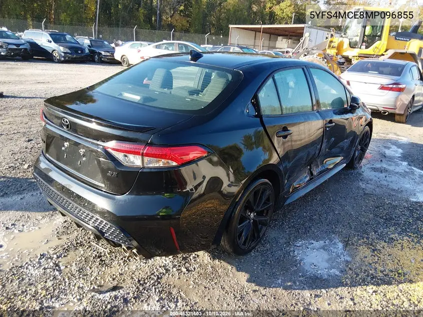 2021 TOYOTA COROLLA VIN 5YFS4MCE8MP096855 — фото 4
