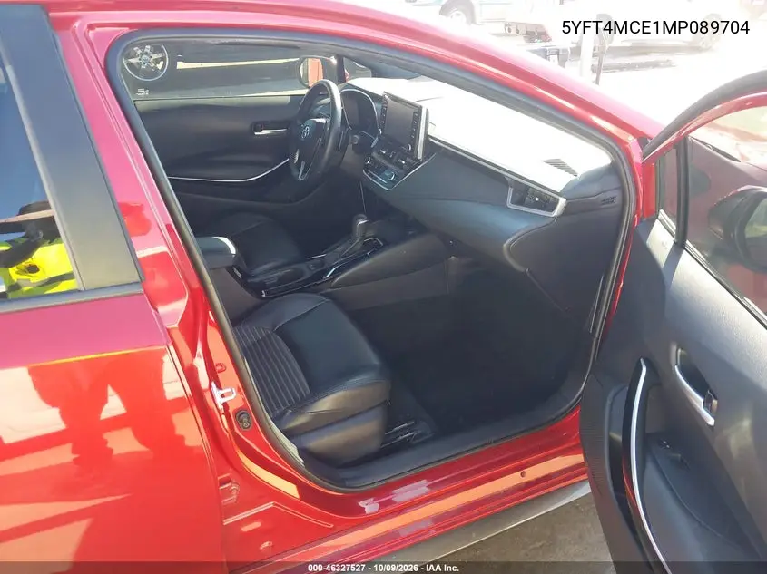 2021 TOYOTA COROLLA VIN 5YFT4MCE1MP089704 — фото 5