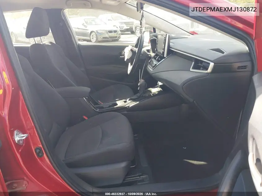 2021 TOYOTA COROLLA VIN JTDEPMAEXMJ130872 — фото 4