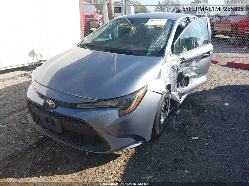 2021 TOYOTA COROLLA VIN 5YFEPMAE1MP255898 — фото 2