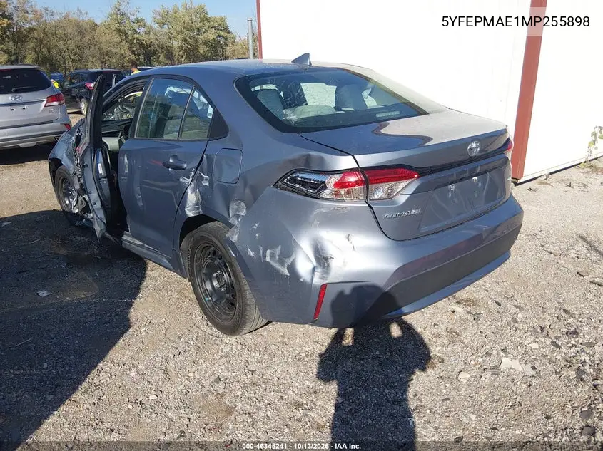 2021 TOYOTA COROLLA VIN 5YFEPMAE1MP255898 — фото 3