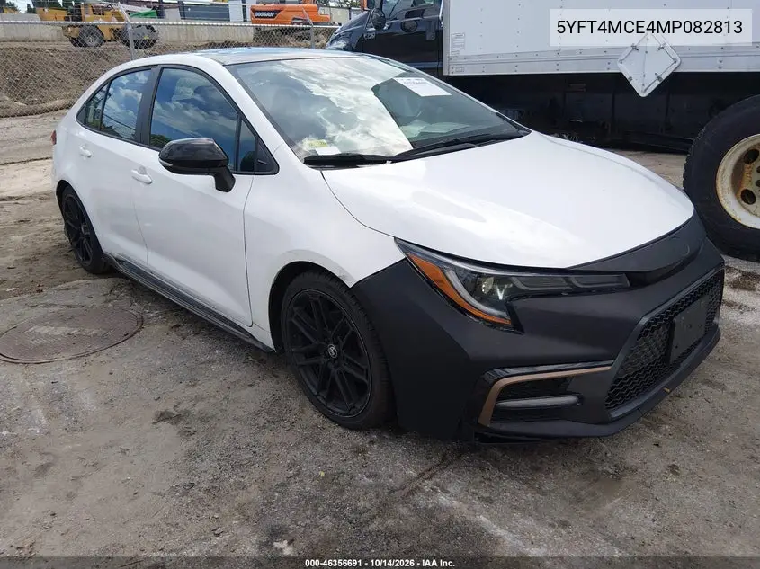 TOYOTA COROLLA 2021, VIN 5YFT4MCE4MP082813