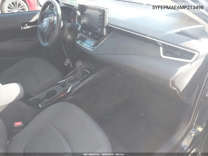 2021 TOYOTA COROLLA VIN 5YFEPMAE6MP213498 — фото 5