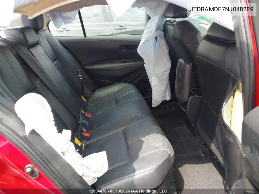 2022 TOYOTA COROLLA VIN JTDBAMDE7NJ048289 — фото 8