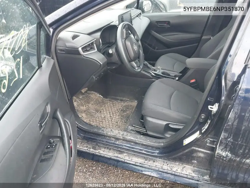 2022 TOYOTA COROLLA VIN 5YFBPMBE6NP351870 — фото 18