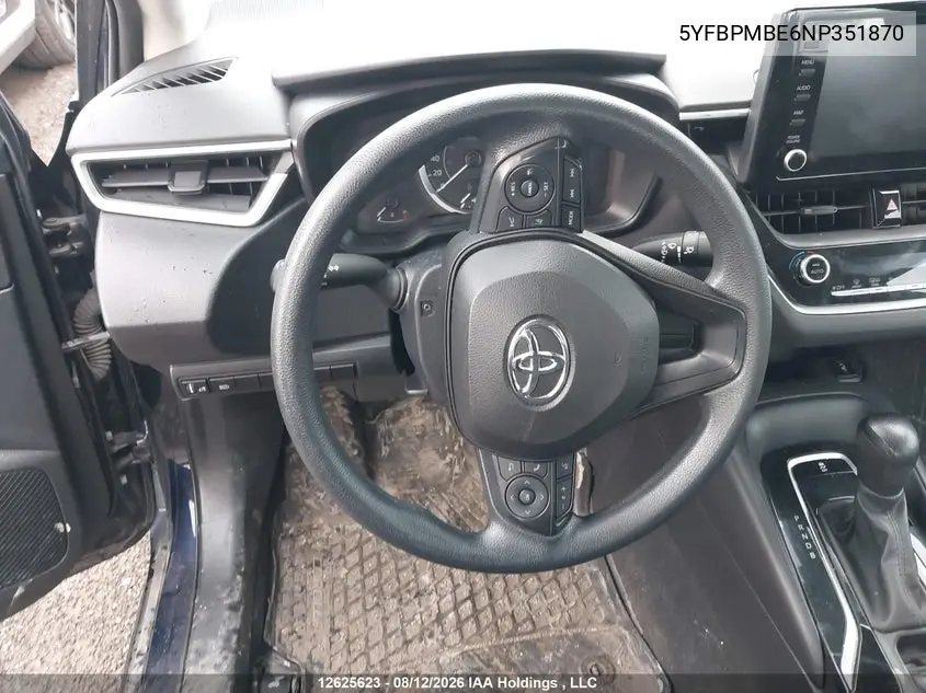2022 TOYOTA COROLLA VIN 5YFBPMBE6NP351870 — фото 19