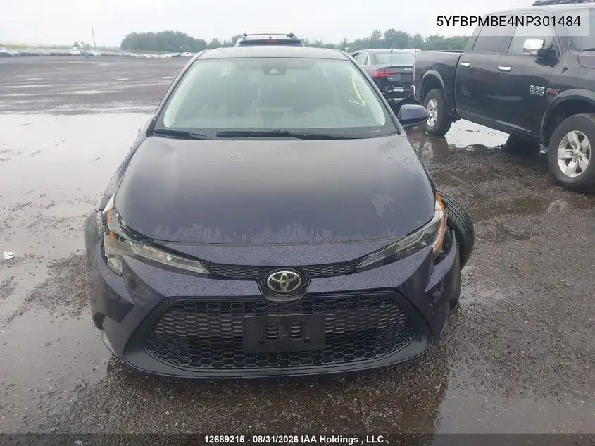 2022 TOYOTA COROLLA VIN 5YFBPMBE4NP301484 — фото 12