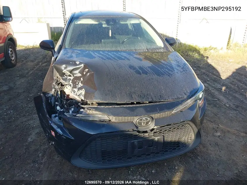 2022 TOYOTA COROLLA VIN 5YFBPMBE3NP295192 — фото 12