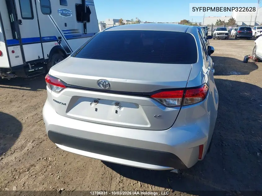 2022 TOYOTA COROLLA VIN 5YFBPMBE8NP322628 — фото 16