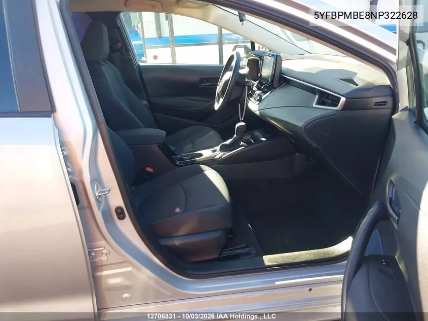 2022 TOYOTA COROLLA VIN 5YFBPMBE8NP322628 — фото 5