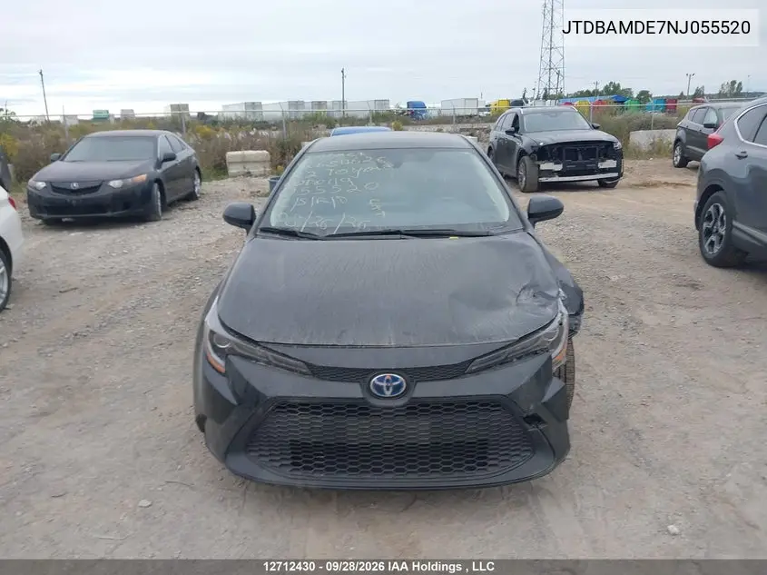2022 TOYOTA COROLLA VIN JTDBAMDE7NJ055520 — фото 12