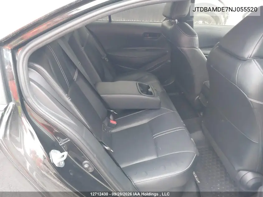 2022 TOYOTA COROLLA VIN JTDBAMDE7NJ055520 — фото 8