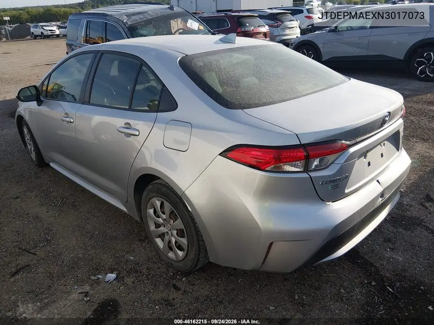 2022 TOYOTA COROLLA VIN JTDEPMAEXN3017073 — фото 3