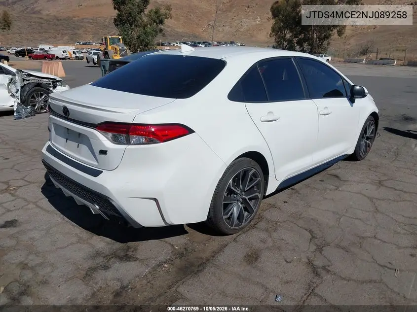 2022 TOYOTA COROLLA VIN JTDS4MCE2NJ089258 — фото 4