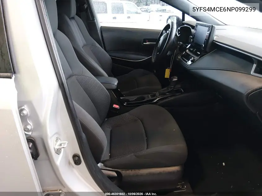 2022 TOYOTA COROLLA VIN 5YFS4MCE6NP099299 — фото 5