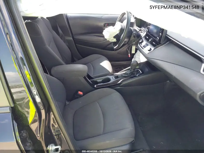 2022 TOYOTA COROLLA VIN 5YFEPMAE8NP341548 — фото 5