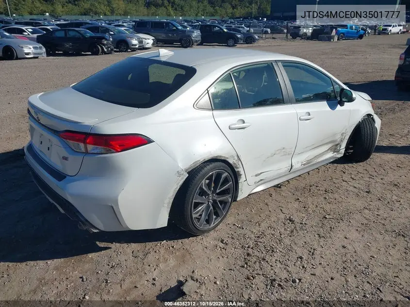 2022 TOYOTA COROLLA VIN JTDS4MCE0N3501777 — фото 4
