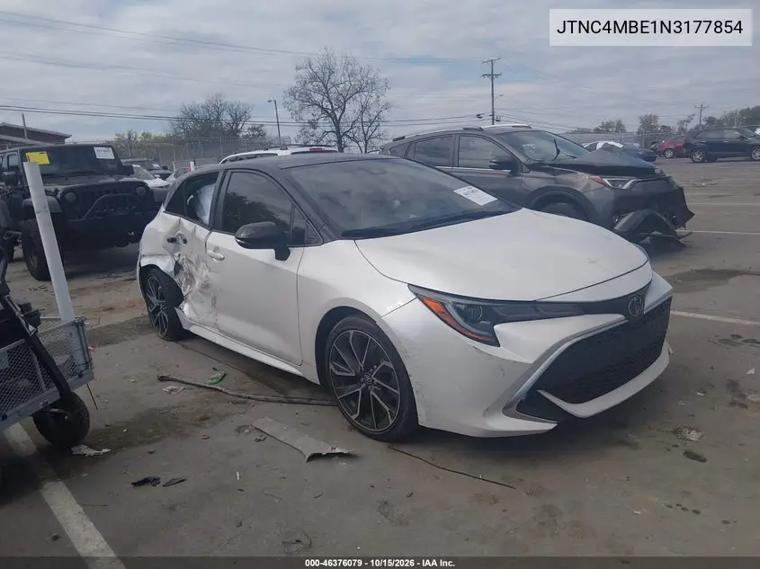 TOYOTA COROLLA 2022, VIN JTNC4MBE1N3177854