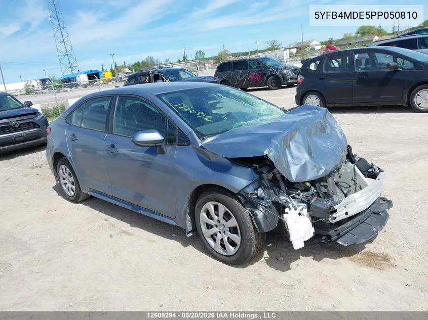 TOYOTA COROLLA 2023, VIN 5YFB4MDE5PP050810