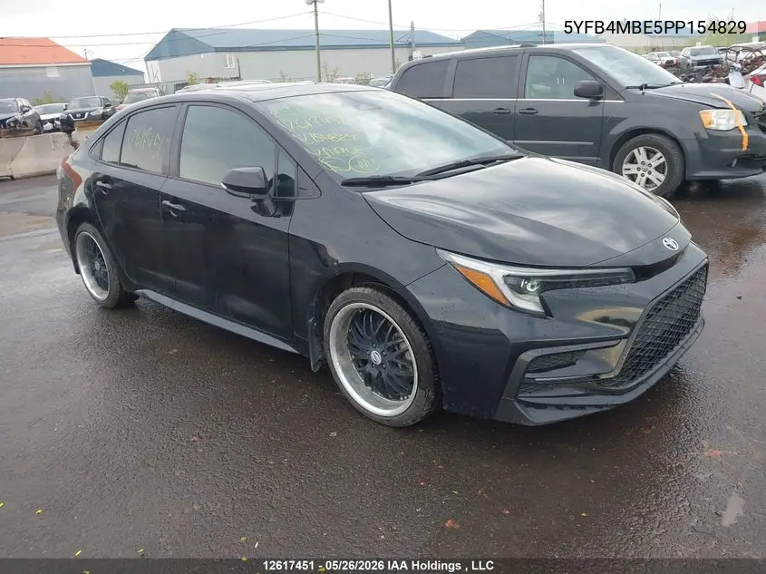 TOYOTA COROLLA 2023, VIN 5YFB4MBE5PP154829