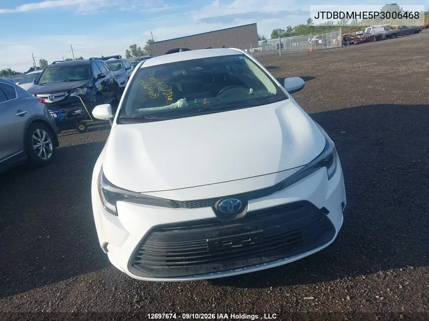 2023 TOYOTA COROLLA VIN JTDBDMHE5P3006468 — фото 13