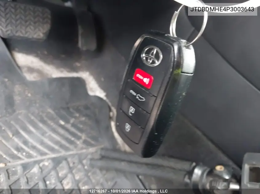 2023 TOYOTA COROLLA VIN JTDBDMHE4P3003643 — фото 11