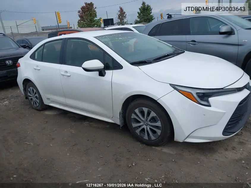 2023 TOYOTA COROLLA VIN JTDBDMHE4P3003643 — фото 13