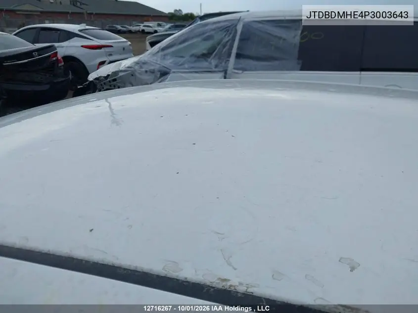 2023 TOYOTA COROLLA VIN JTDBDMHE4P3003643 — фото 6
