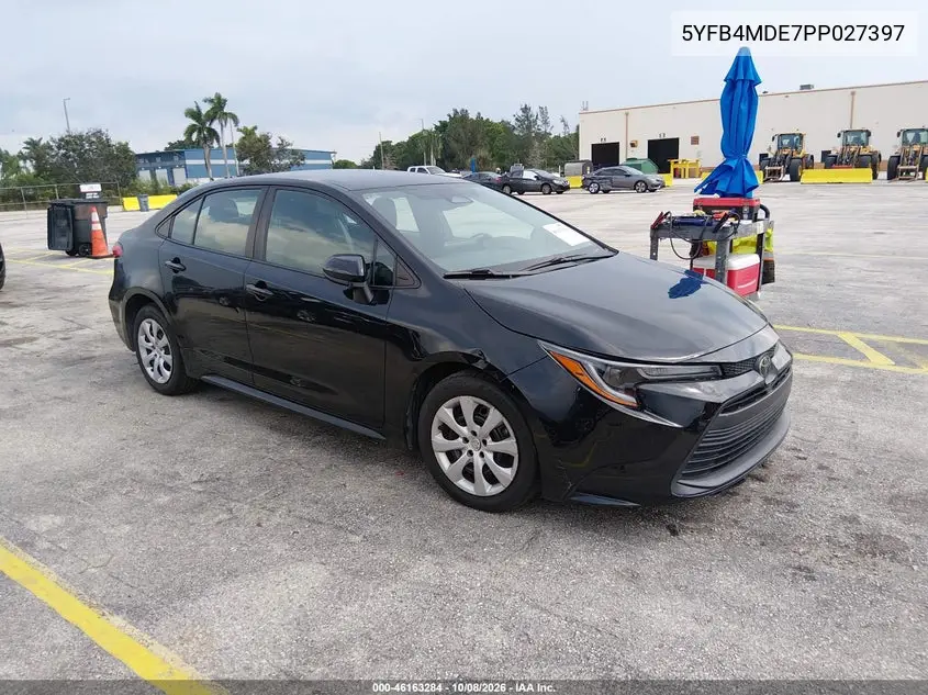 TOYOTA COROLLA 2023, VIN 5YFB4MDE7PP027397