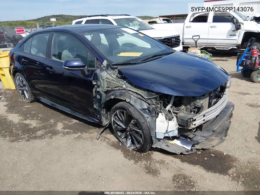 TOYOTA COROLLA 2023, VIN 5YFP4MCE9PP143076