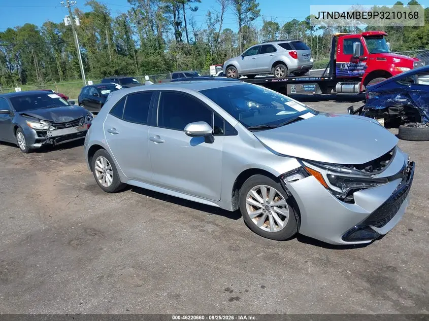 TOYOTA COROLLA 2023, VIN JTND4MBE9P3210168