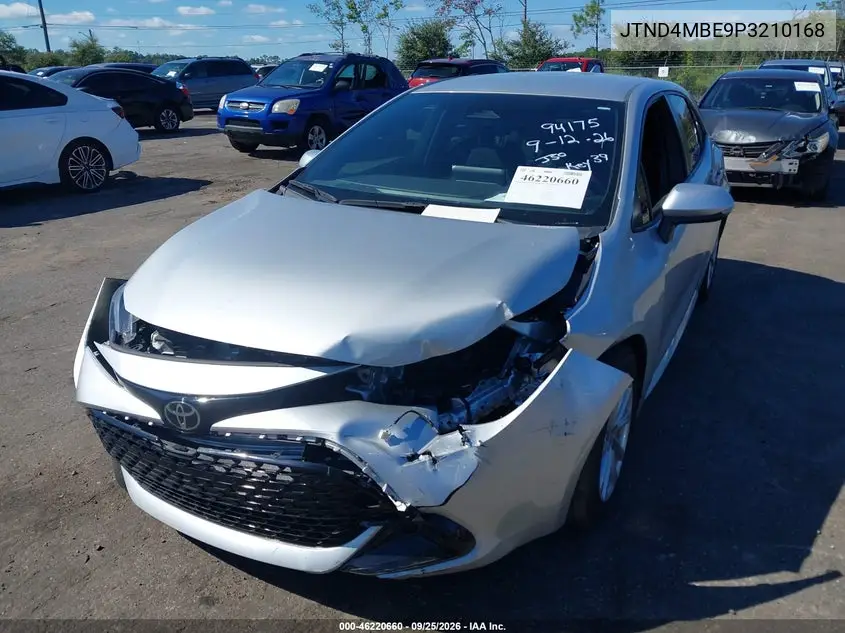 2023 TOYOTA COROLLA VIN JTND4MBE9P3210168 — фото 2