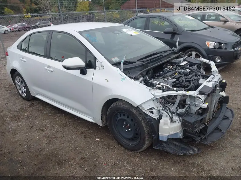 TOYOTA COROLLA 2023, VIN JTDB4MEE7P3015452