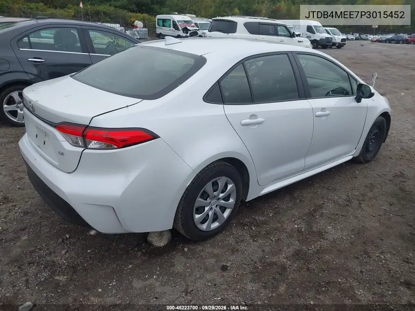 2023 TOYOTA COROLLA VIN JTDB4MEE7P3015452 — фото 4