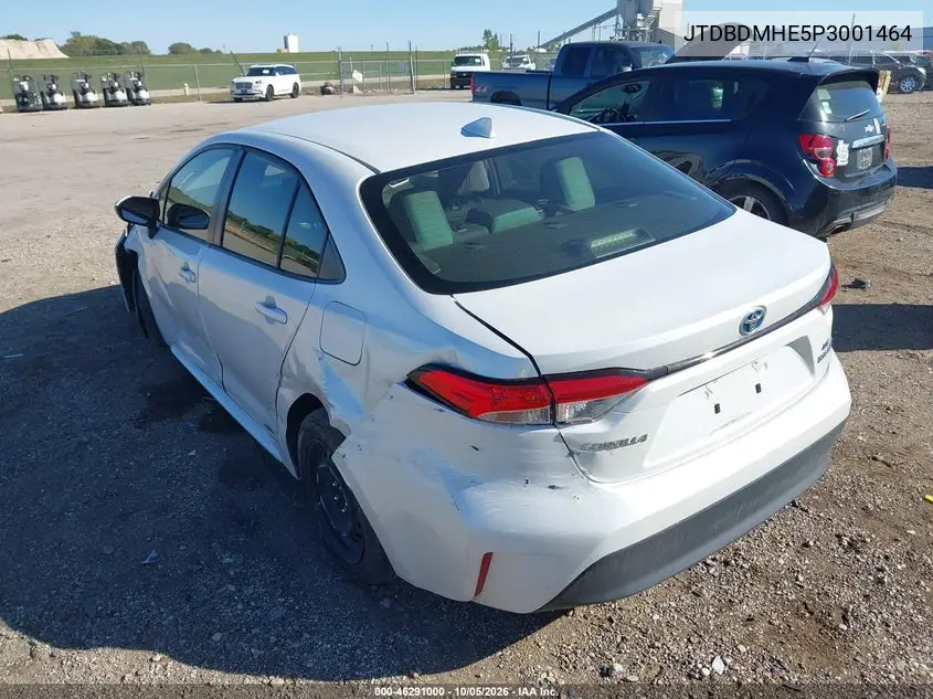 2023 TOYOTA COROLLA VIN JTDBDMHE5P3001464 — фото 3