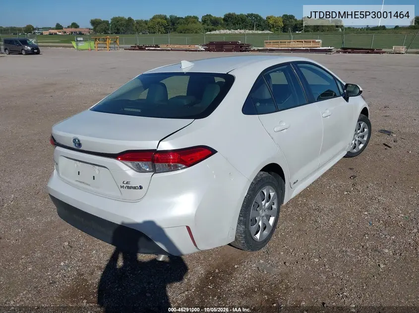 2023 TOYOTA COROLLA VIN JTDBDMHE5P3001464 — фото 4