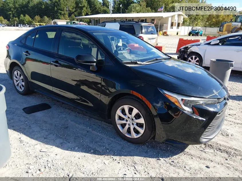TOYOTA COROLLA 2023, VIN JTDBCMFE2P3004490