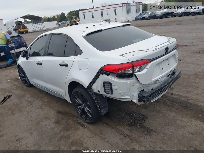 2023 TOYOTA COROLLA VIN 5YFS4MCE6PP152005 — фото 3
