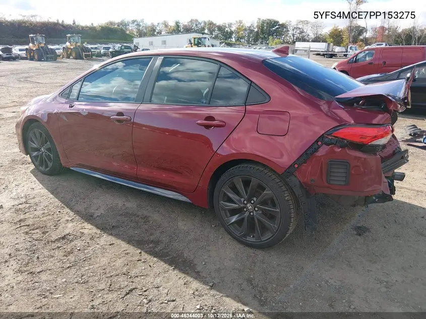 2023 TOYOTA COROLLA VIN 5YFS4MCE7PP153275 — фото 3