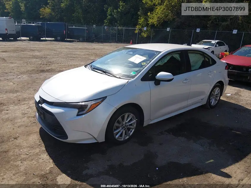 2023 TOYOTA COROLLA VIN JTDBDMHE4P3007899 — фото 2